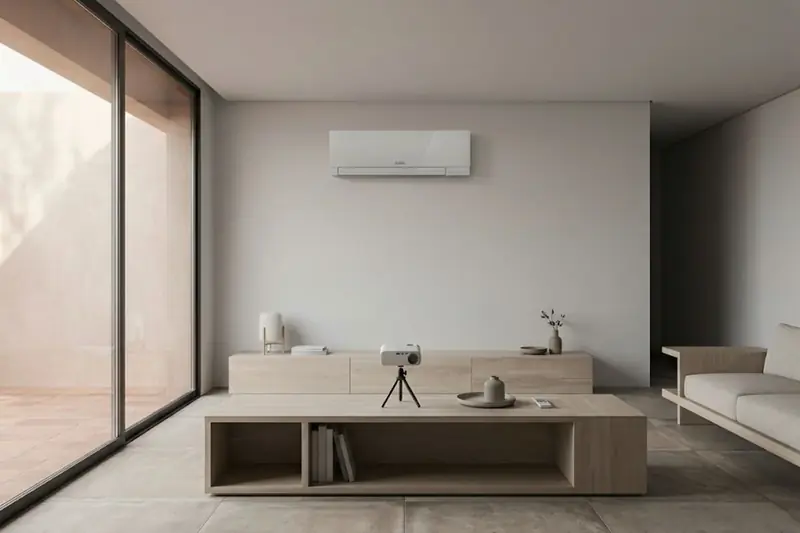 Instalación de aire acondicionado Panasonic en una vivienda de Zaragoza
