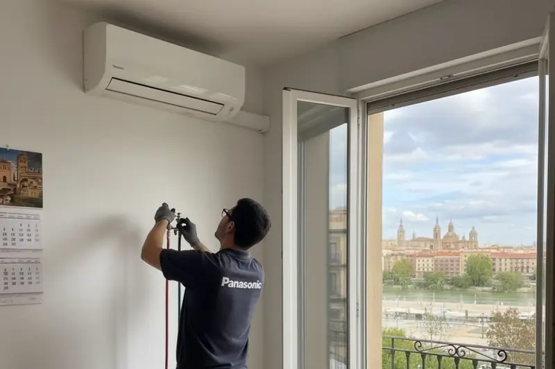 Mantenimiento de aire acondicionado Panasonic en Zaragoza