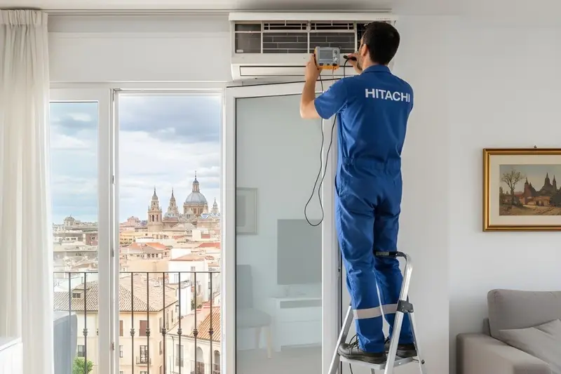 reparación de aire acondicionado Hitachi