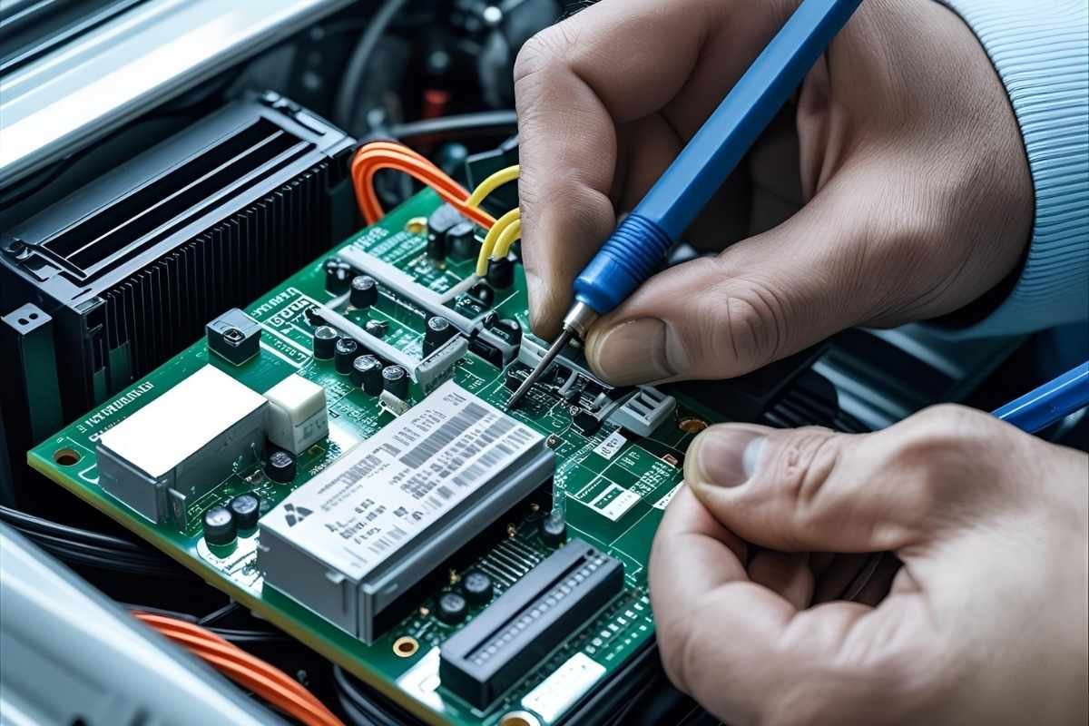 Reparación de Placas Electrónicas Aire Acondicionado Mitsubishi en Zaragoza