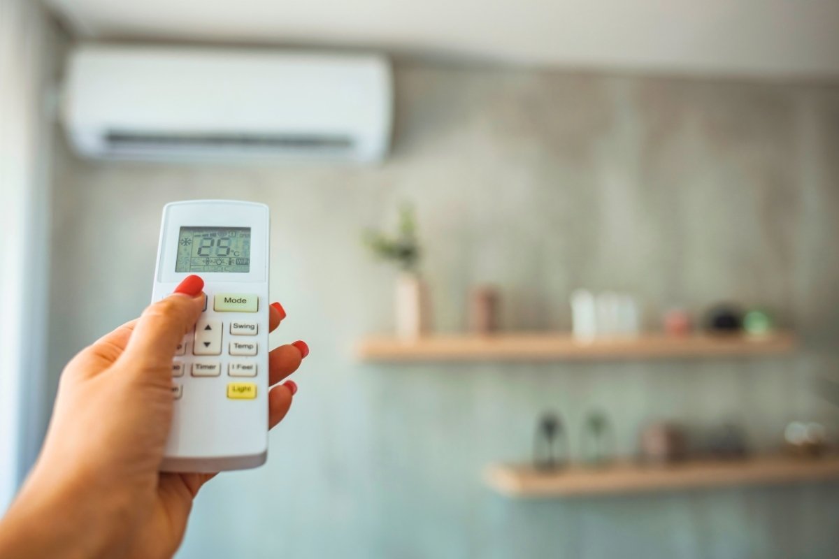 temperatura de consigna del aire acondicionado