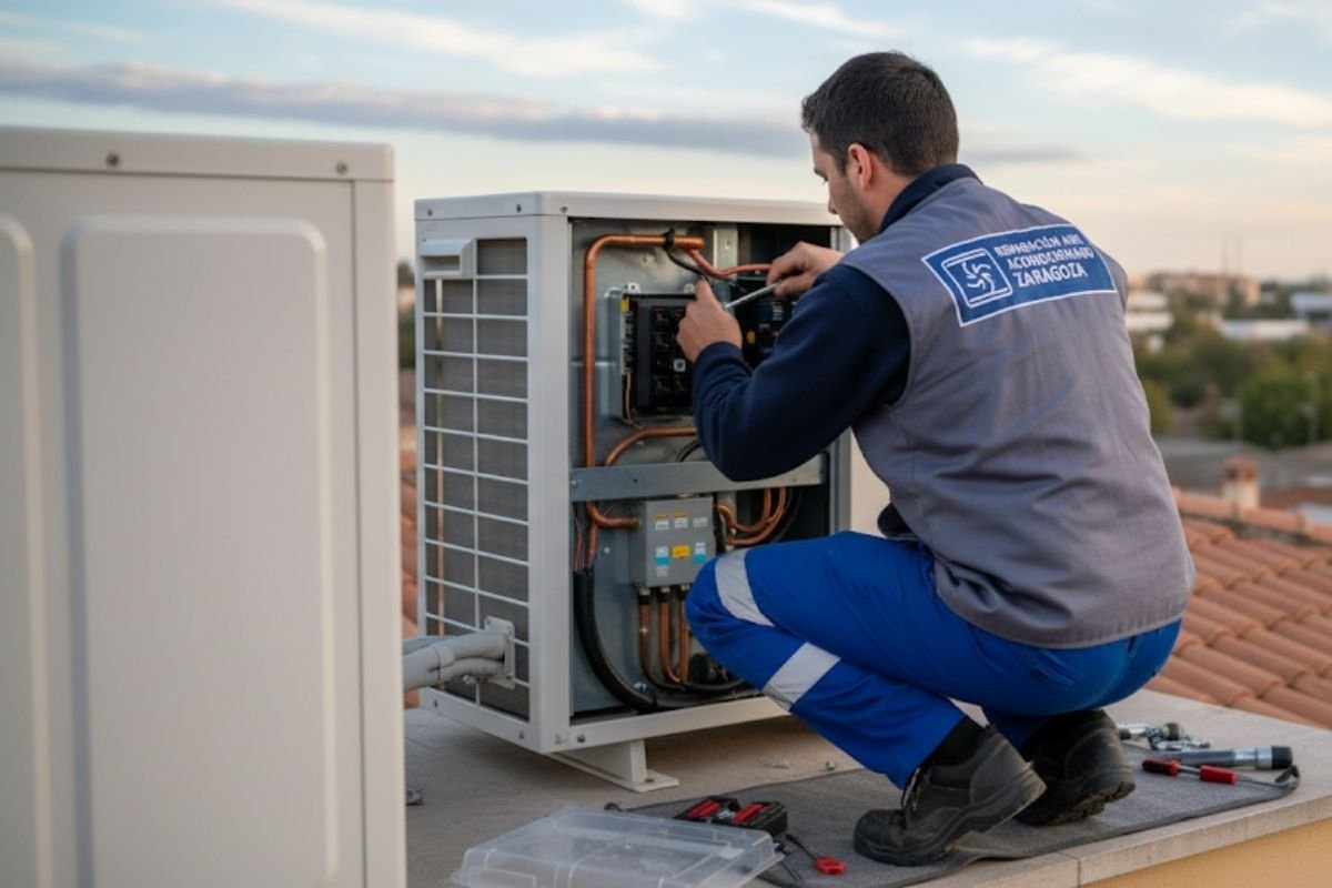 Reparar Bomba de Calor Aire Acondicionado en Zaragoza