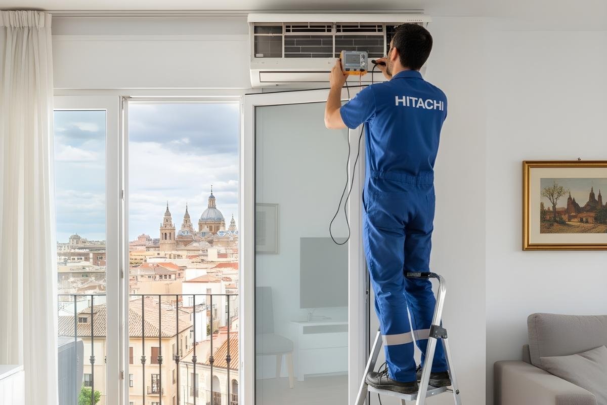 reparación de aire acondicionado Hitachi
